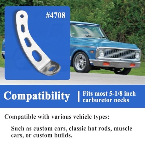 4Pcs 4708 Throttle Return Spring Bracket, Fixed Throttle Return Spring