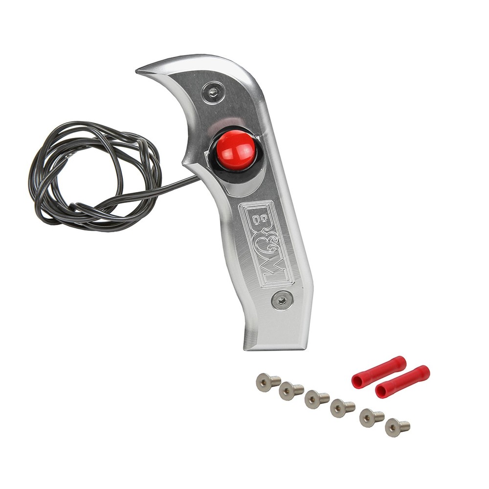81060 B&M Magnum Grip Side Plate with 12V Button