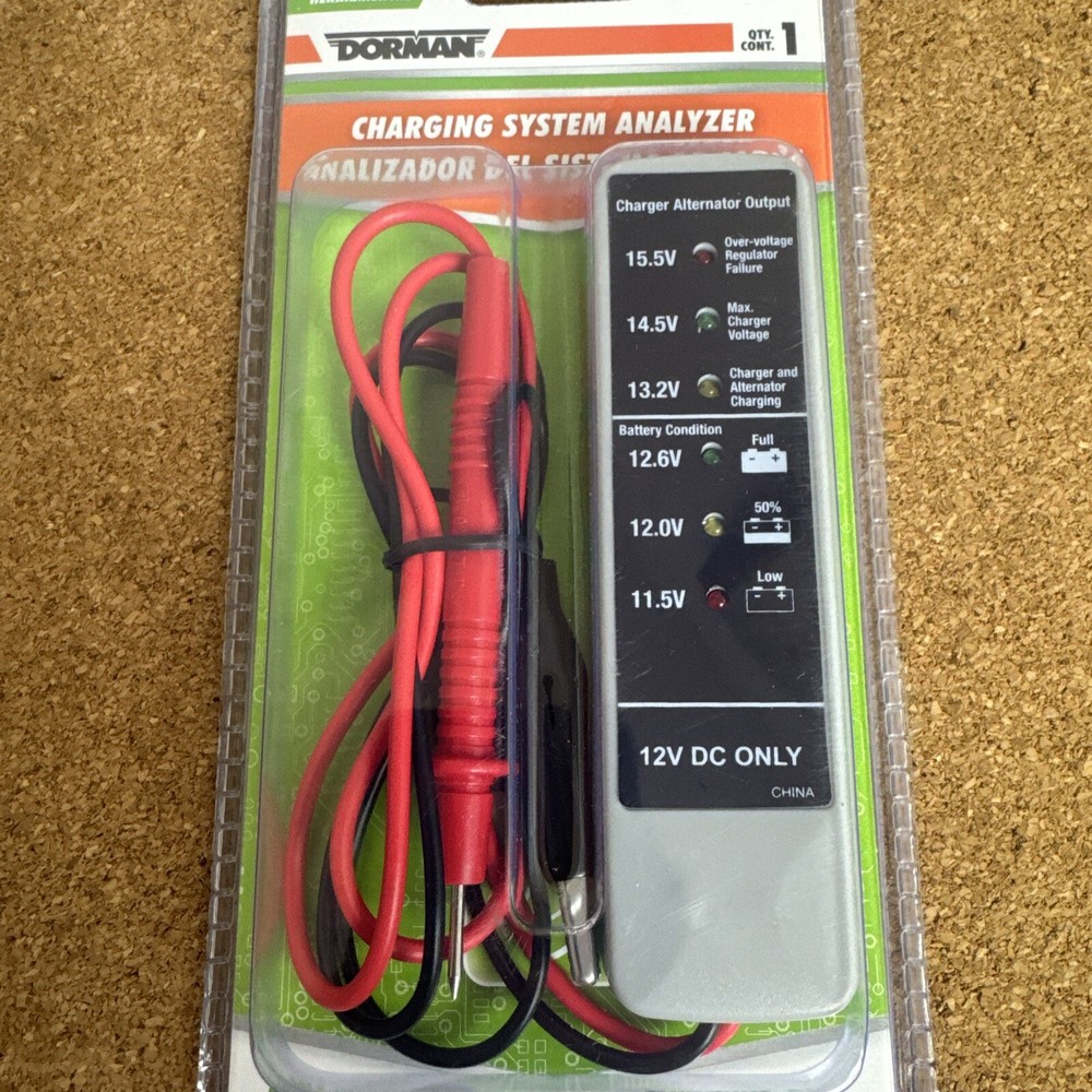 Dorman 84502 Tester - Auto Charge System Analyzer Tool