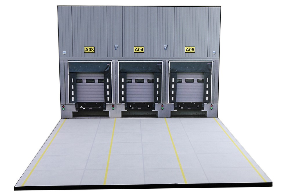 Diorama loading dock - 1/50th - Milena Rose - Ref. 50-2-E-BF-003