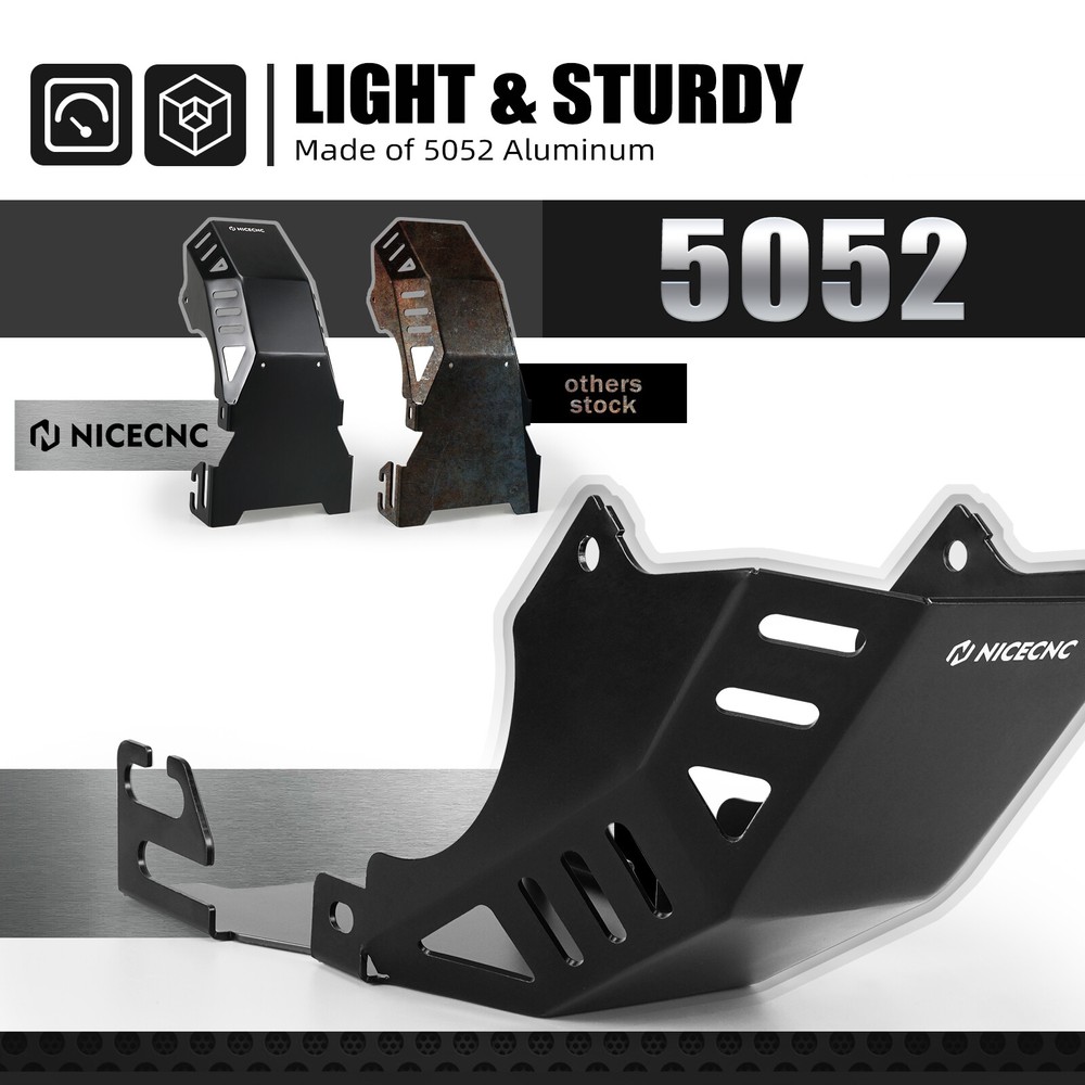NICECNC Skid Plate Engine Bottom Protector Guard For Surron Light Bee X S L1E