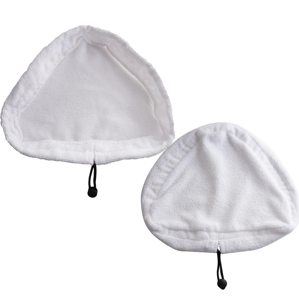 3Pcs Triangular Steam Mop Replacement Pads, Washable Microfiber Cleaning Pads...