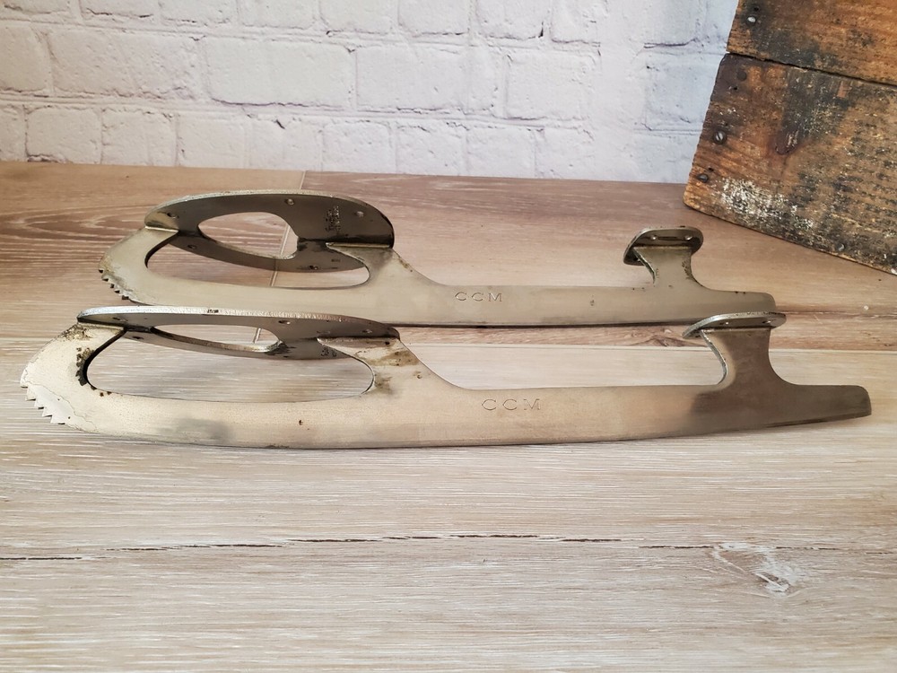 Vintage Mid Century CCM ice skates