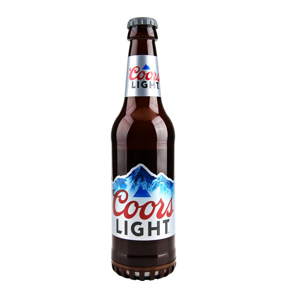 Coors Light Bottle with Built in Bluetooth Speaker Multi-Color