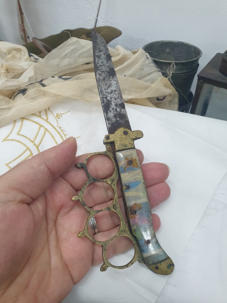 antique old dagger sword knife blade