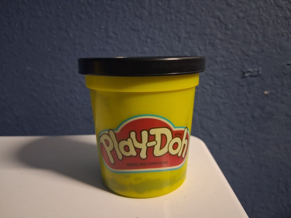 playdough single can 3oz black