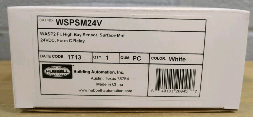 Hubbell Surface Mount High Bay PIR Occupancy Sensor +LENS SEE DESCRIPTION