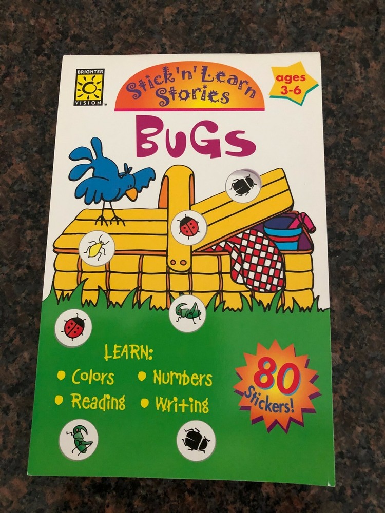 Bugs (Stick'N'Learn Stories) - Fun & Educational