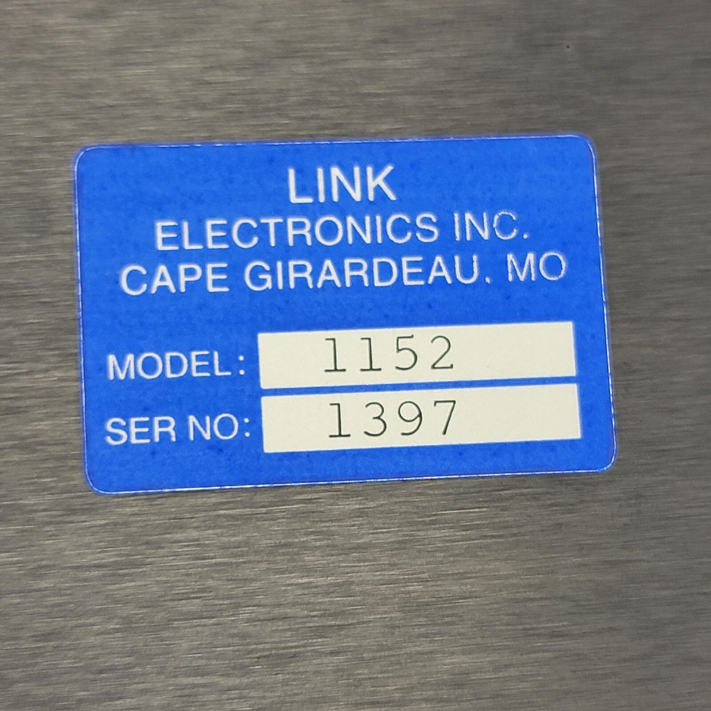 Link Electronics Digiflex Chassis Model 1152 Analog Video Distribution Amplifier