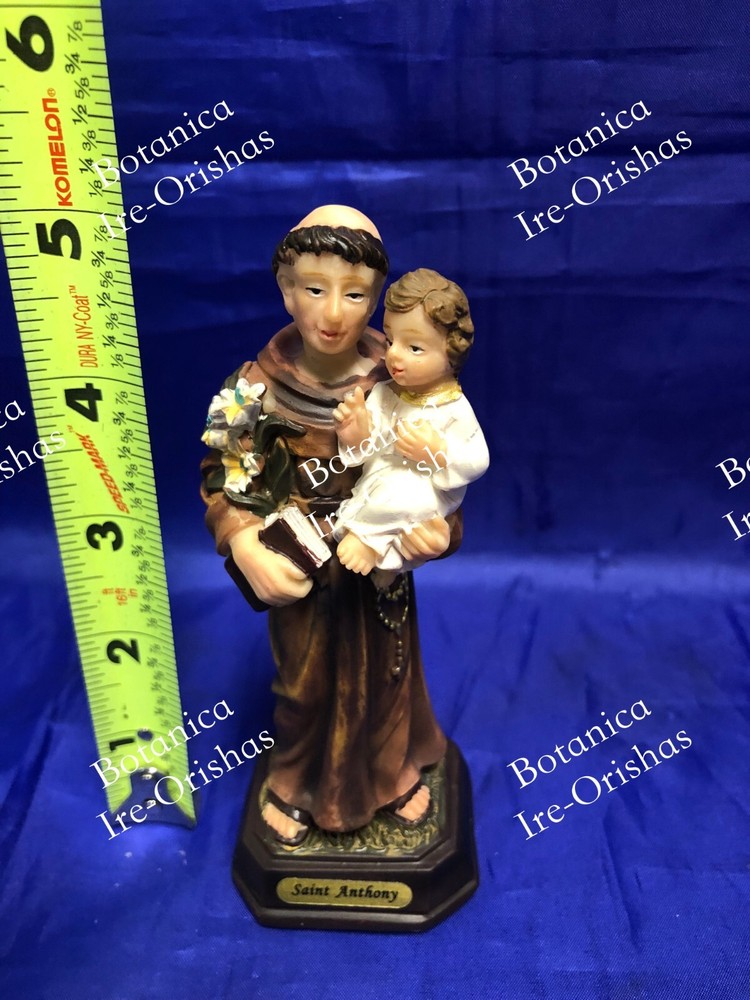 STATUE ESTATUA SAN Antonio Saint Anthony 5"