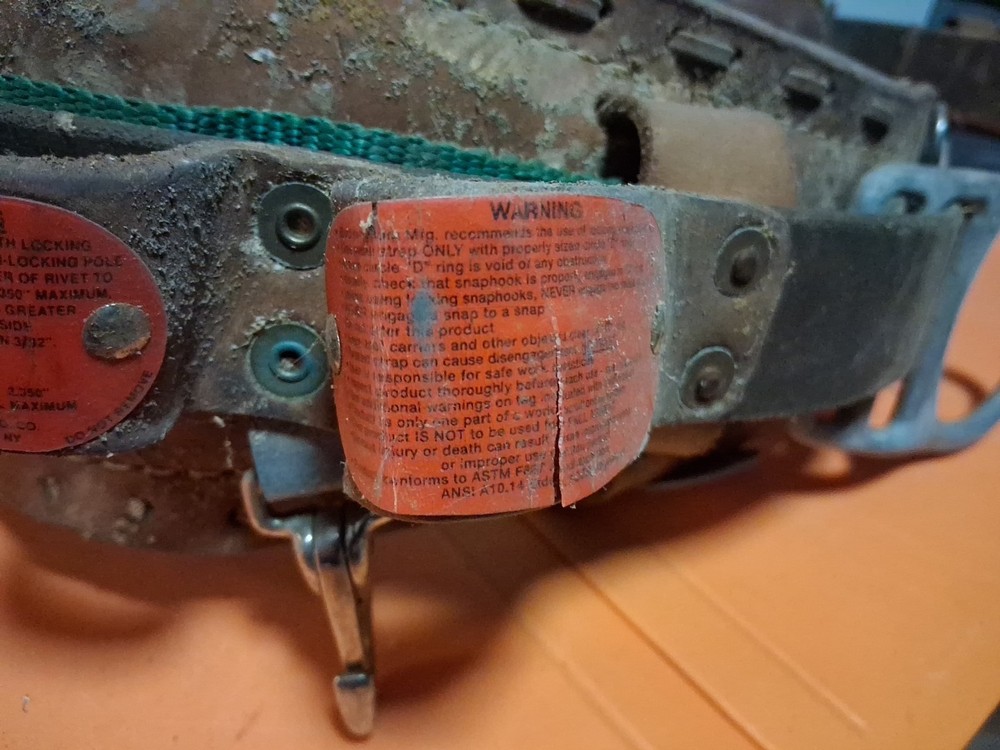 Buckingham 1988m Lineman Body Belt