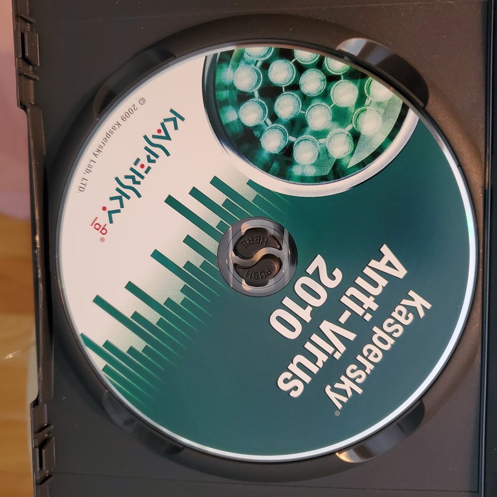 KASPERSKEY Lab Anti-Virus 2010 Protection PC Computer Security Software & Code