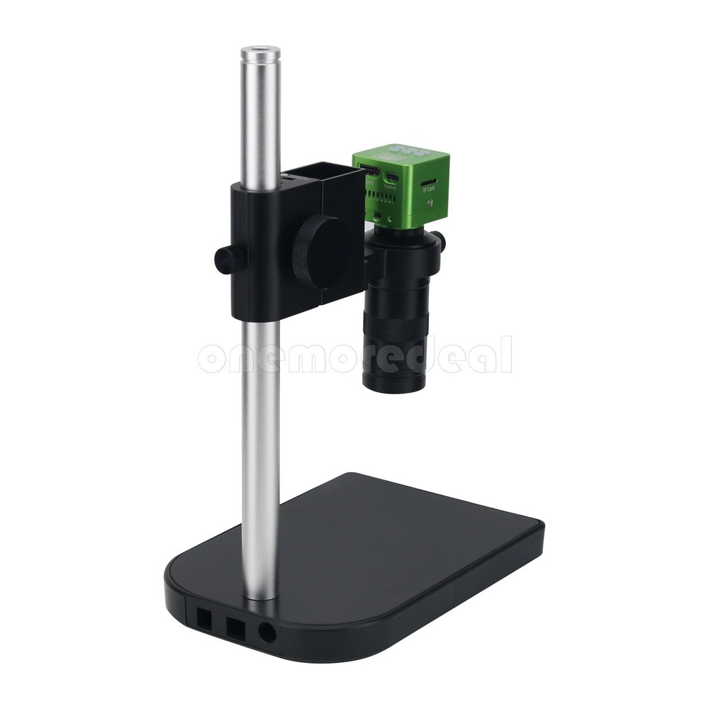 4K 41MP HDMI-Fit USB Digital Video Microscope Camera Adjustable 150X C Mount