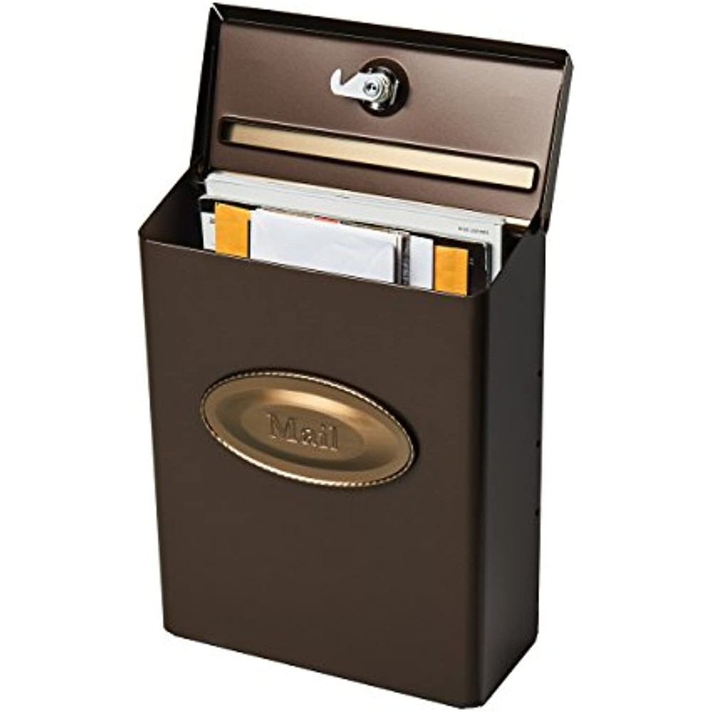 Gibraltar Mailboxes Designer Locking Medium Capacity Galvanized Steel Venetian