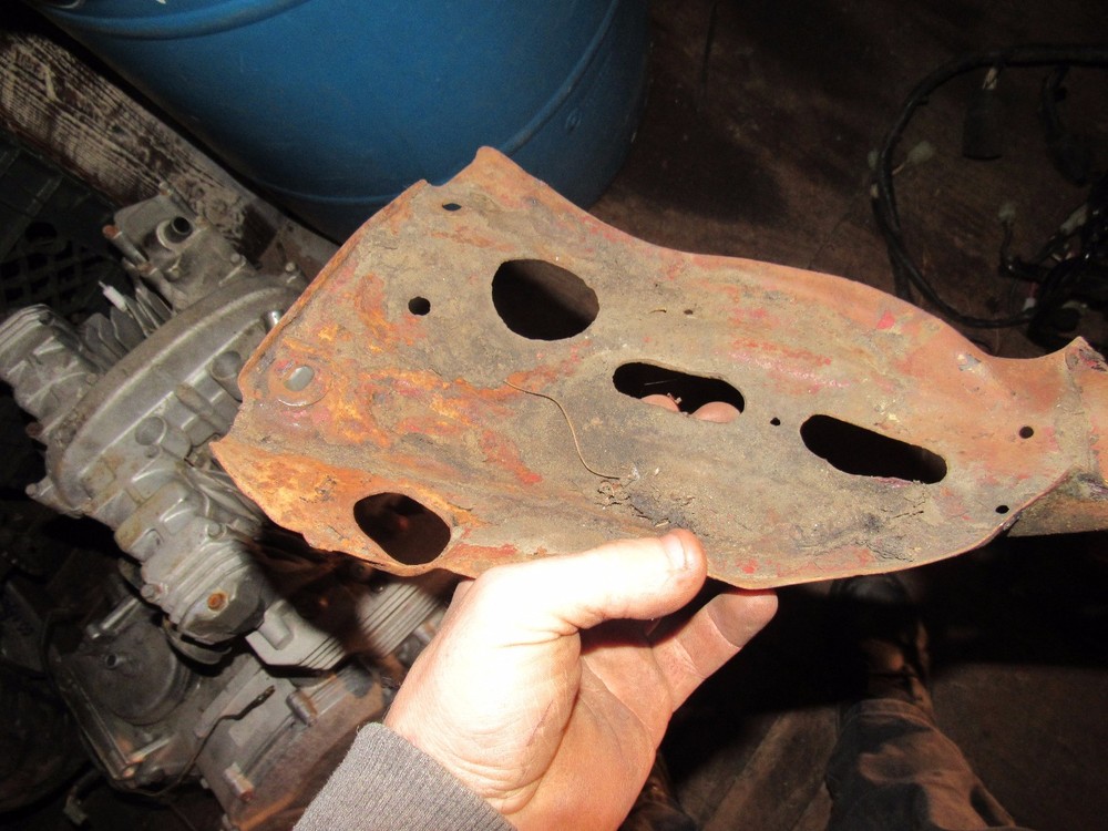 1973 honda mt125 skid plate