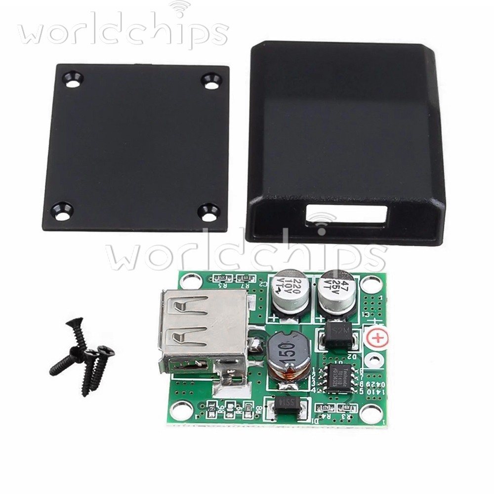 5V 2A Solar Module USB Charger Voltage Controller Regulator Circuit Board Box