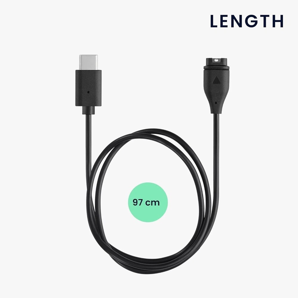 Compatible for Garmin Watch Charger Cable 1 or 2 Pack