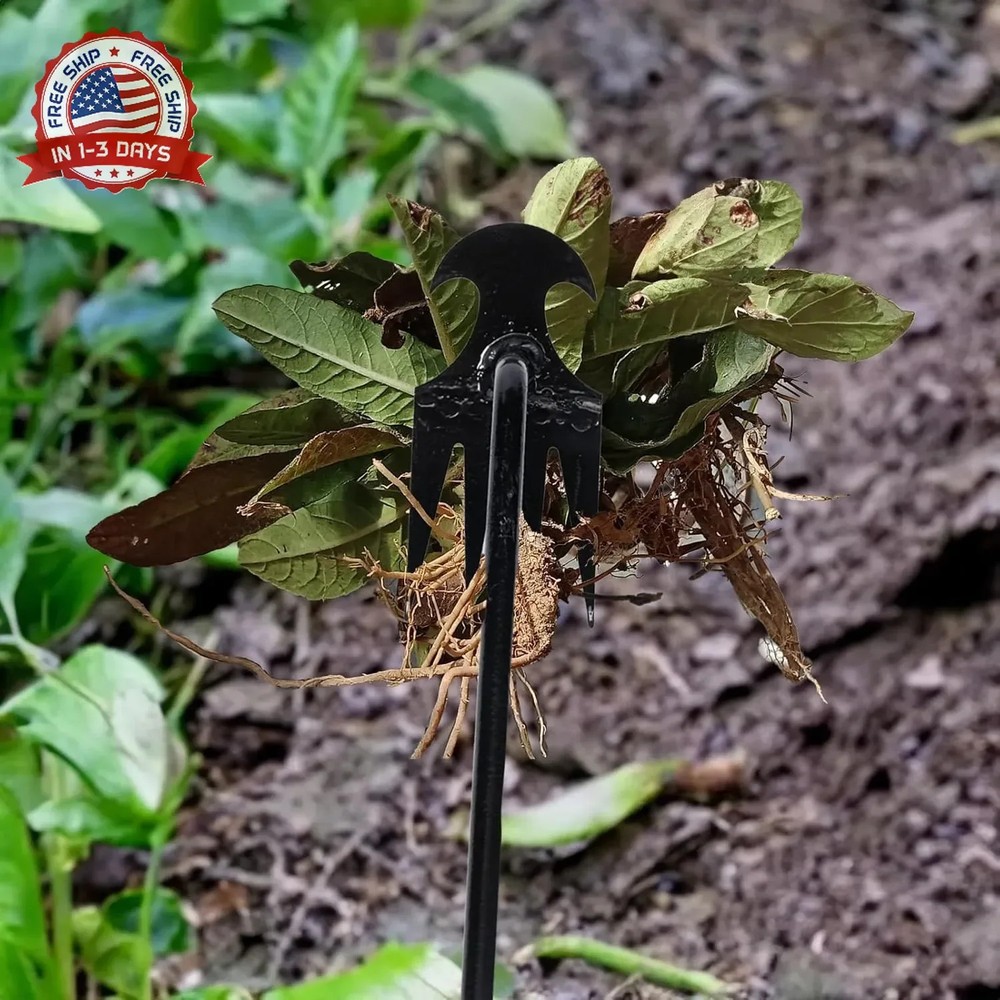 Weed Puller Tool Garden Weed Pulling Tool, Portable Garden Weeder Tool Uprooting