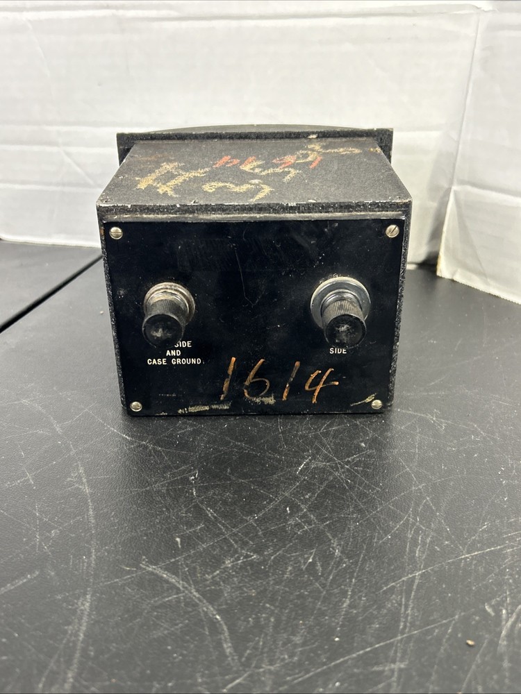 Sensitive Research Electrostatic Voltmeter ESDEW 0-1000 Panel Mount