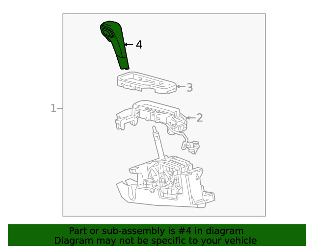 Genuine GM Shift Knob 84654639