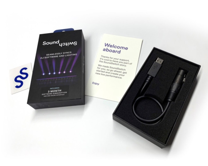 SoundSwitch MICRO-DMX Lighting Interface