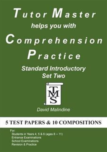 Tutor Master Helps You with Comprehension Practice - Standard Introductory...