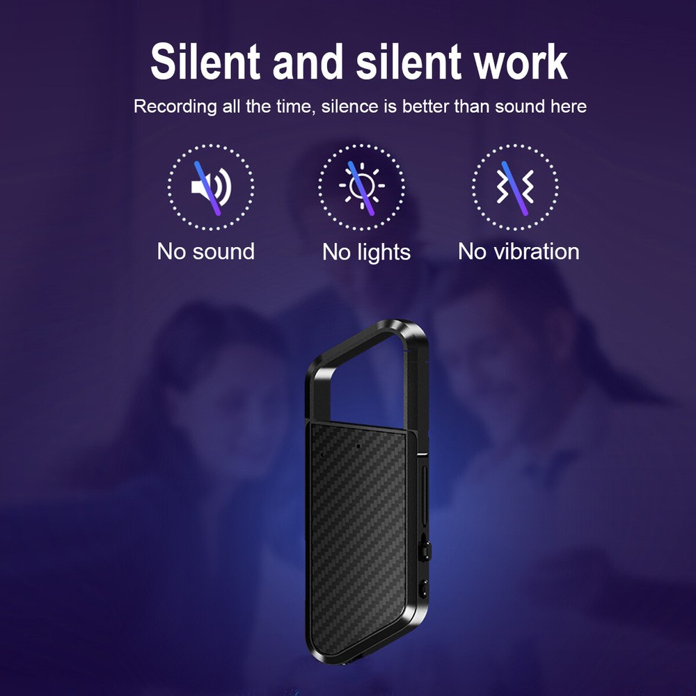 Mini Digital Hidden Audio Voice Activated Recorder MP3 Small Smart Playback