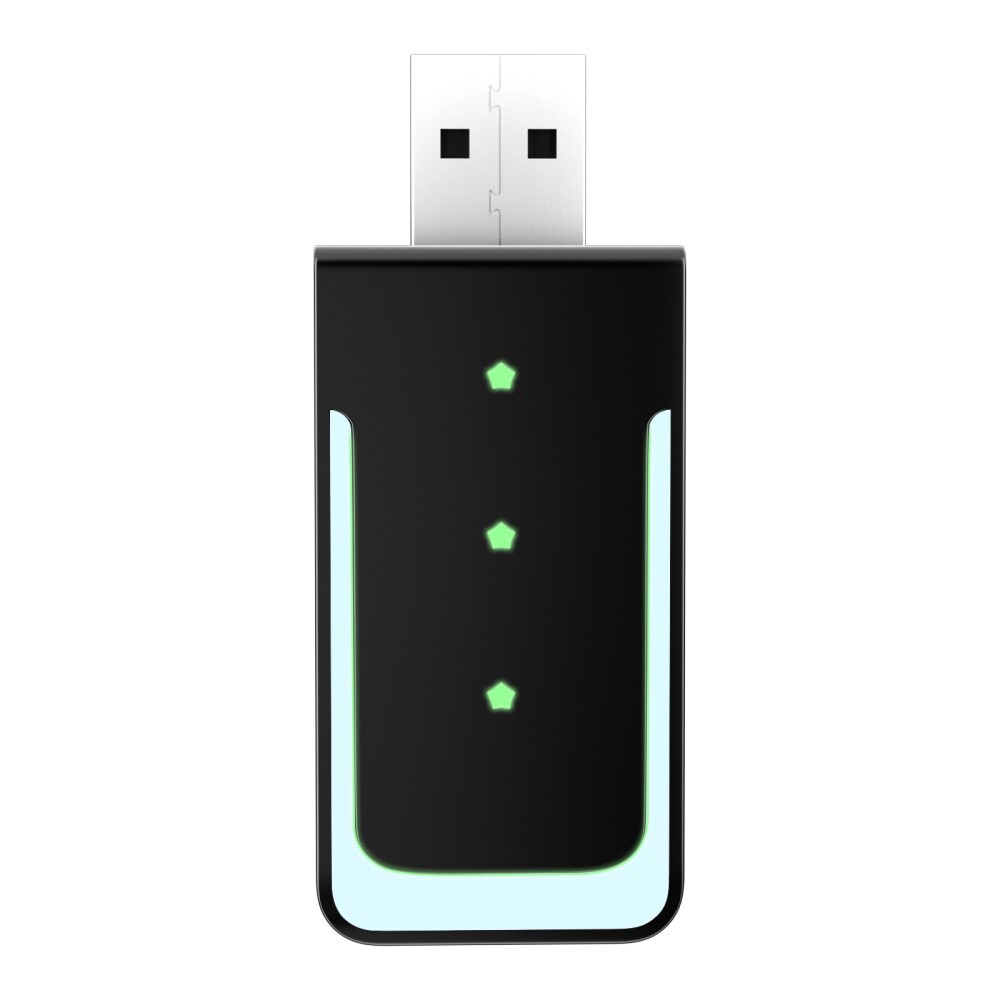 2 IN 1 Wireless Apple Caplay & Android Auto Adapter Box USB Car Dongle Plug&Play