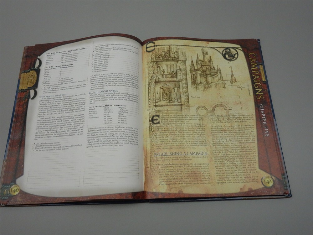 Dungeons & Dragons, D&D: Dungeon Master's Guide Core Rulebook II 3.0 Edition