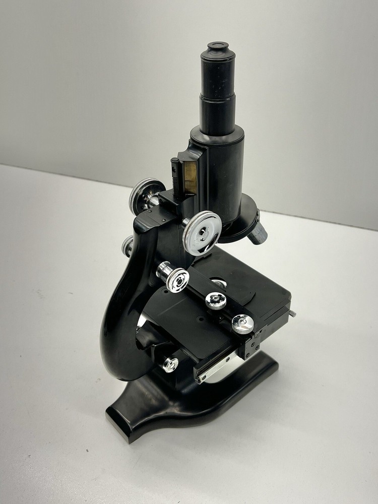 American Optical Spencer Microscope Vintage AO 1 Objectives Unknown Year