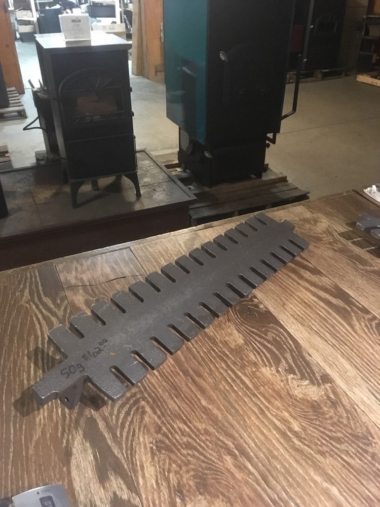 Hitzer 50-93 Coal Stove Grate (rear)
