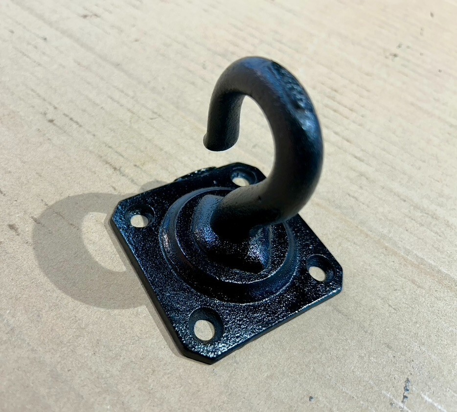 Vintage cast iron wall hook