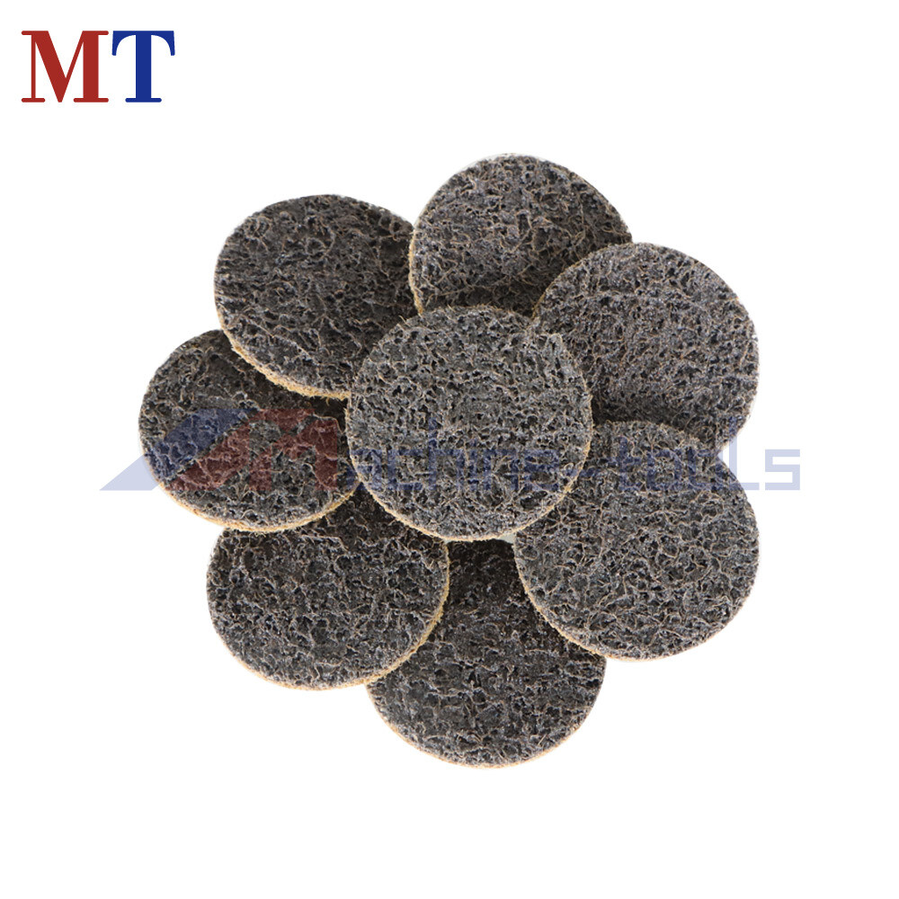 50 Pack Coarse Surface Conditioning Discs 2" Roll Lock Die Grinder Sanding Pads