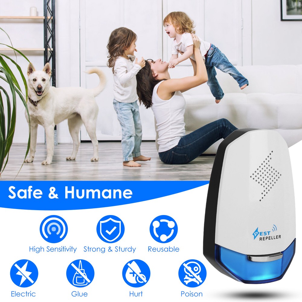 2Packs Mouse , Upgraded Pest & for Mosquitoes