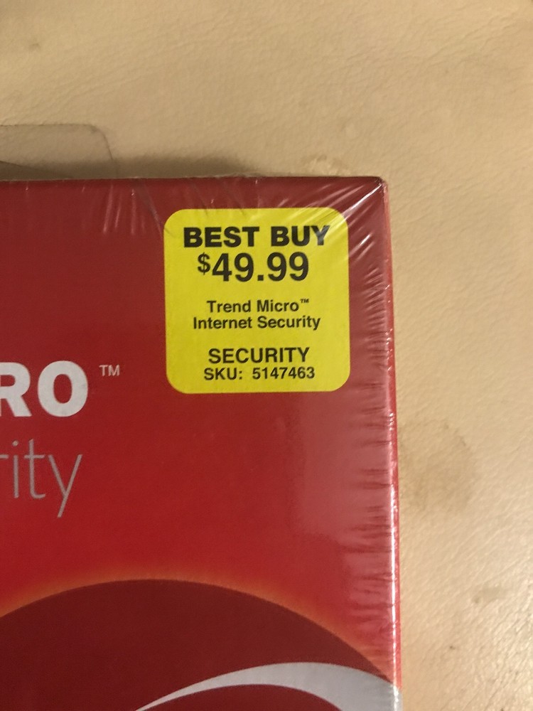 Trend Micro Internet Security 2016 | 3 Devices | 6 Months | PC/Mac Disc