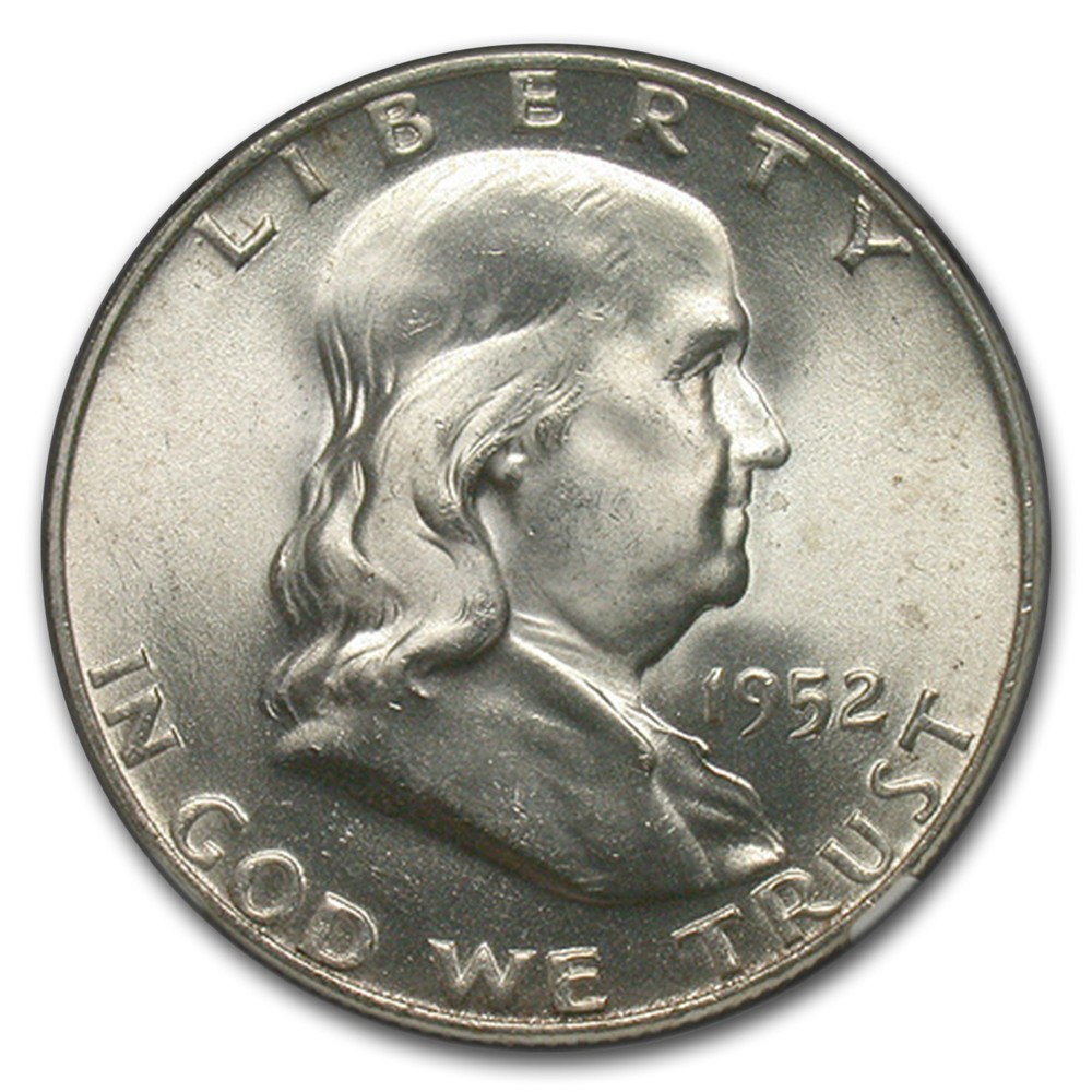 1952-D Franklin Half Dollar MS-65 NGC (FBL)