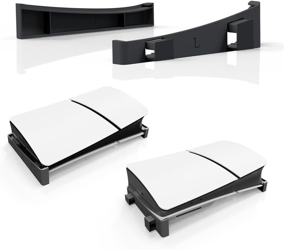 Horizontal Stand Space Saving Display Holder for PS5 Slim Disc / Digital Edition