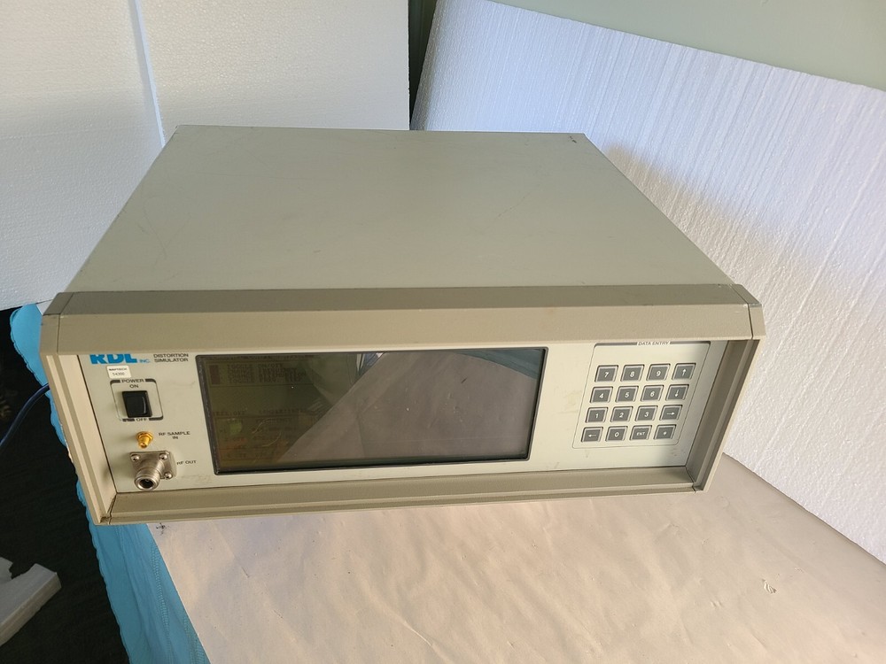 RDL IMD801D-03A Intermodulation Distortion Simulator, Powers ON, AS IS For Parts
