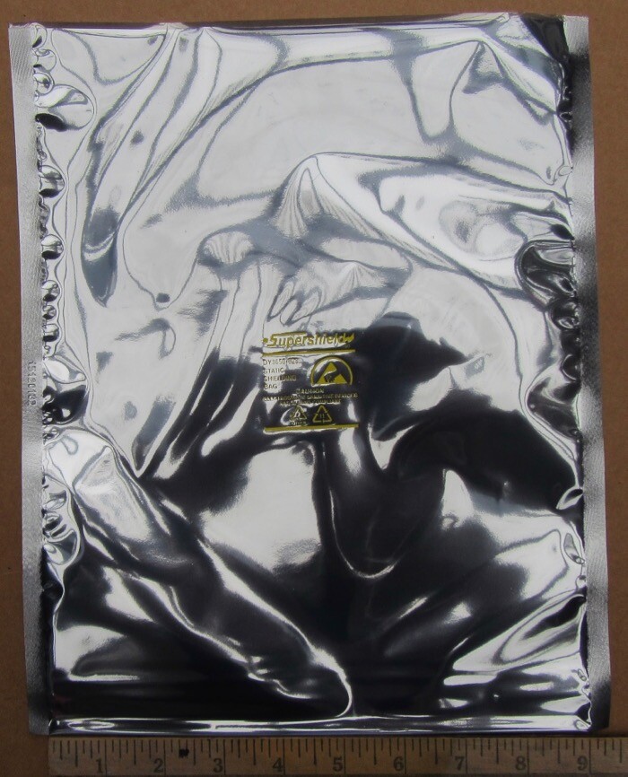 100 9x12" Open-Top Dou Yee Static Shield Bags