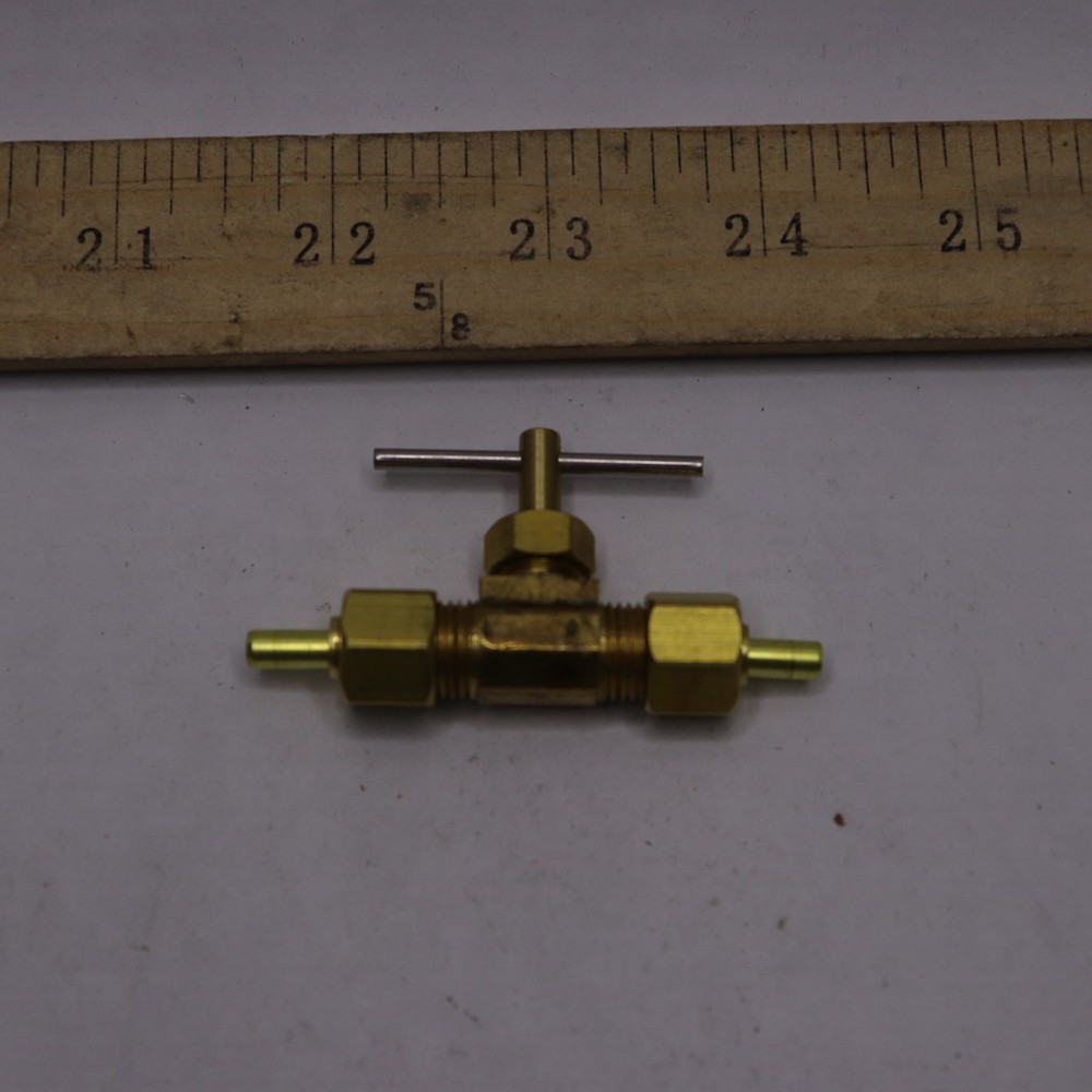 Everbilt 1/4 in. OD Compression Brass Valve Fitting