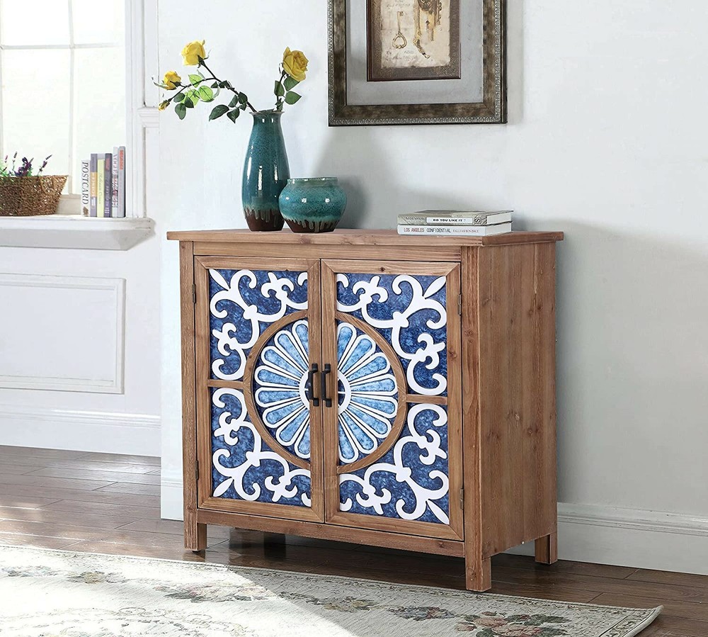 Buffet & Sideboard Accent Cabinet with 2 Doors Storage Decorative Cabinet