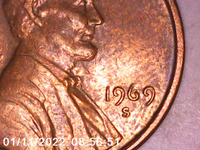 1969 s rare error lincoln penny