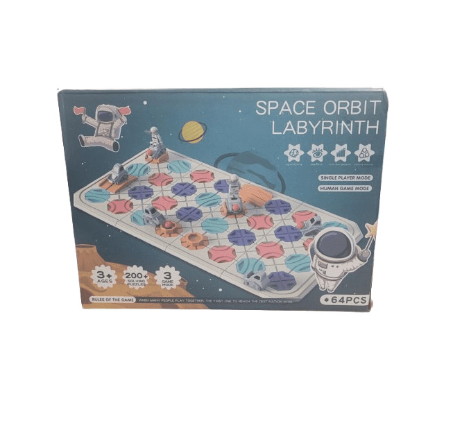 Space Orbit Labyrinth Tabletop Puzzle Maze Game