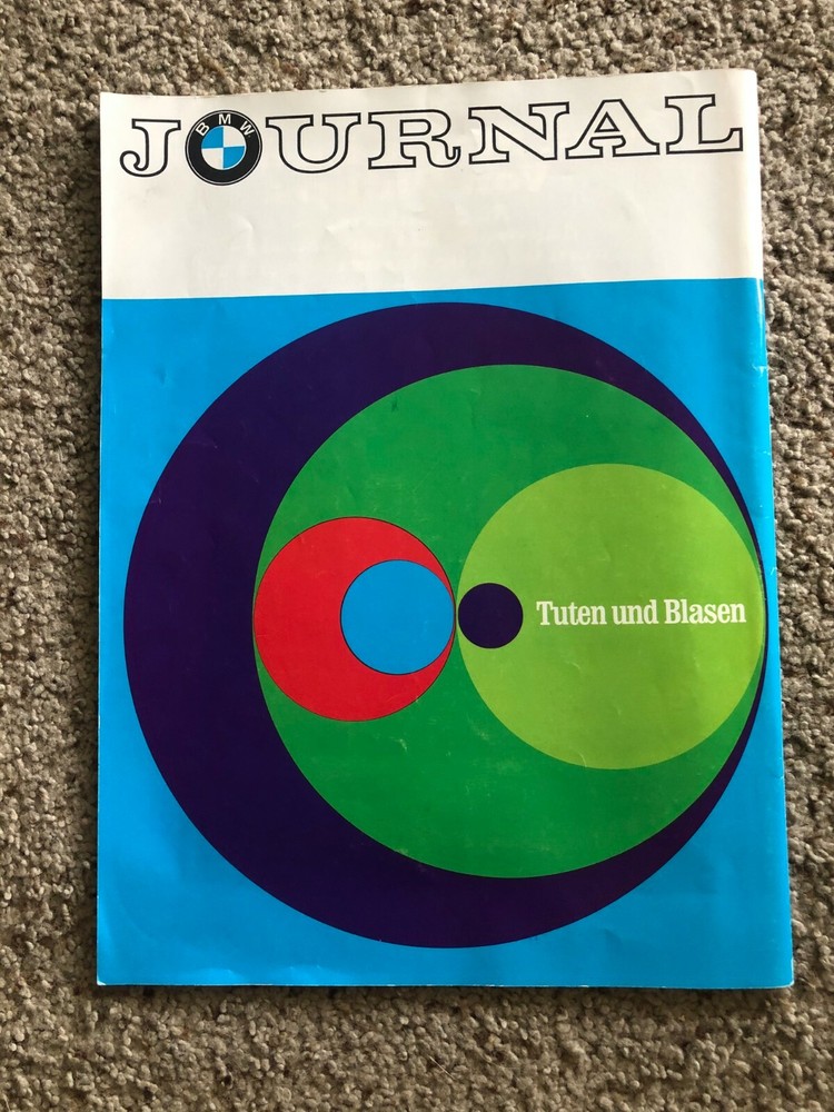 Oct. 1969 BMW Journal large catalogue.