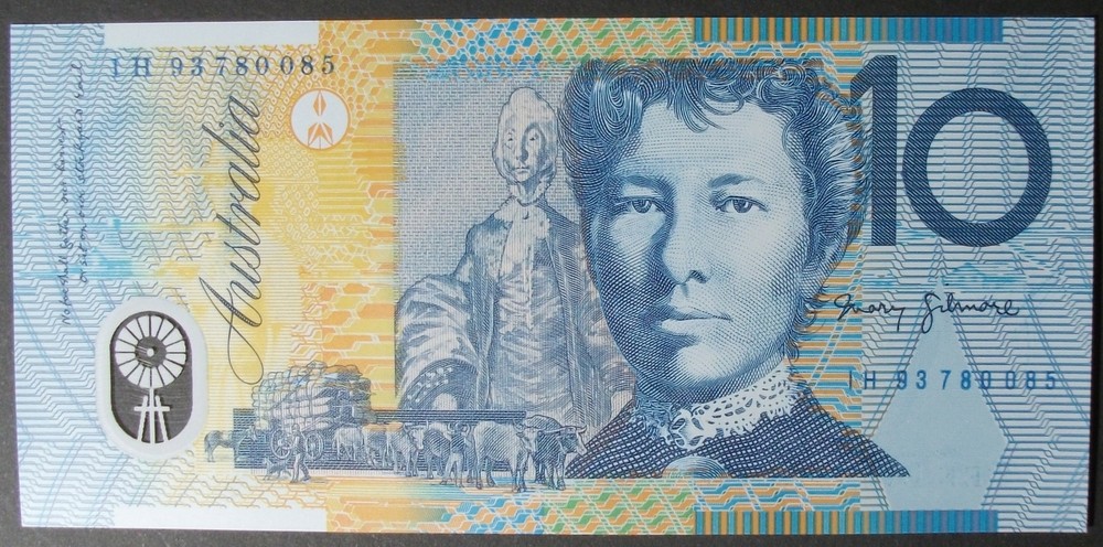 Australia P52a 10 Dollars Gem UNC