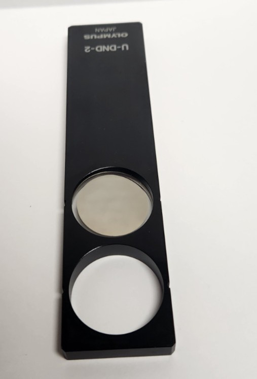 Olympus U-DND-2 Microscope Filter Slider FREE SHIP!