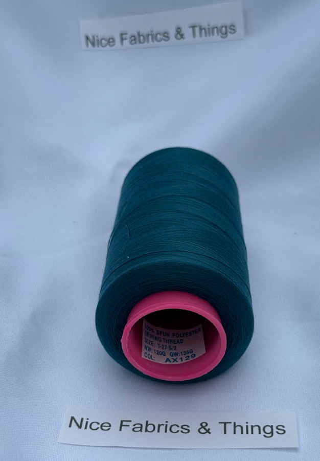 50 Spools -Prussian Blue AX129 Multi Purpose Sewing Thread