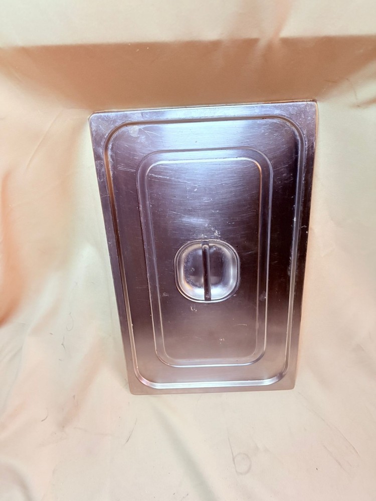 Rectangular stainless steel lid 56x33 cm