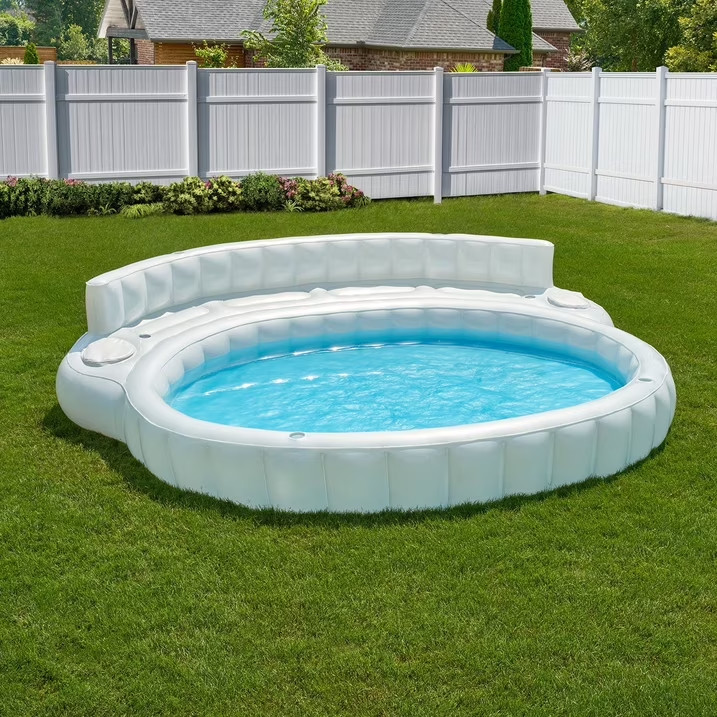 OVERSIZED INFLATABLE SOFA White