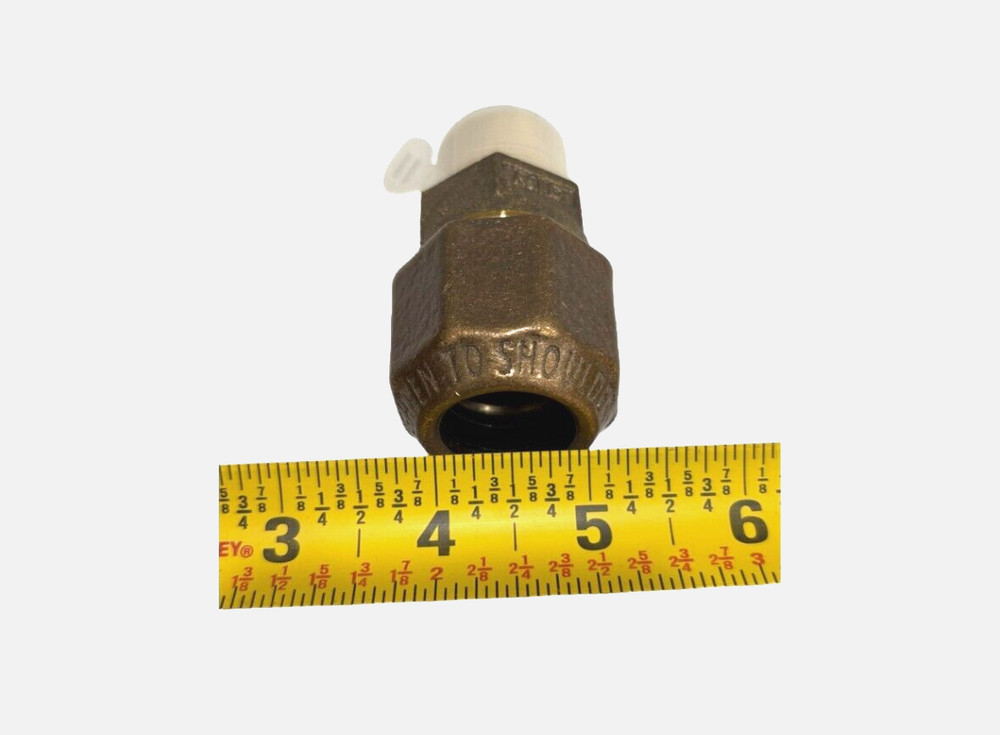 MCDONALD STRAIGHT COUPLING BRASS